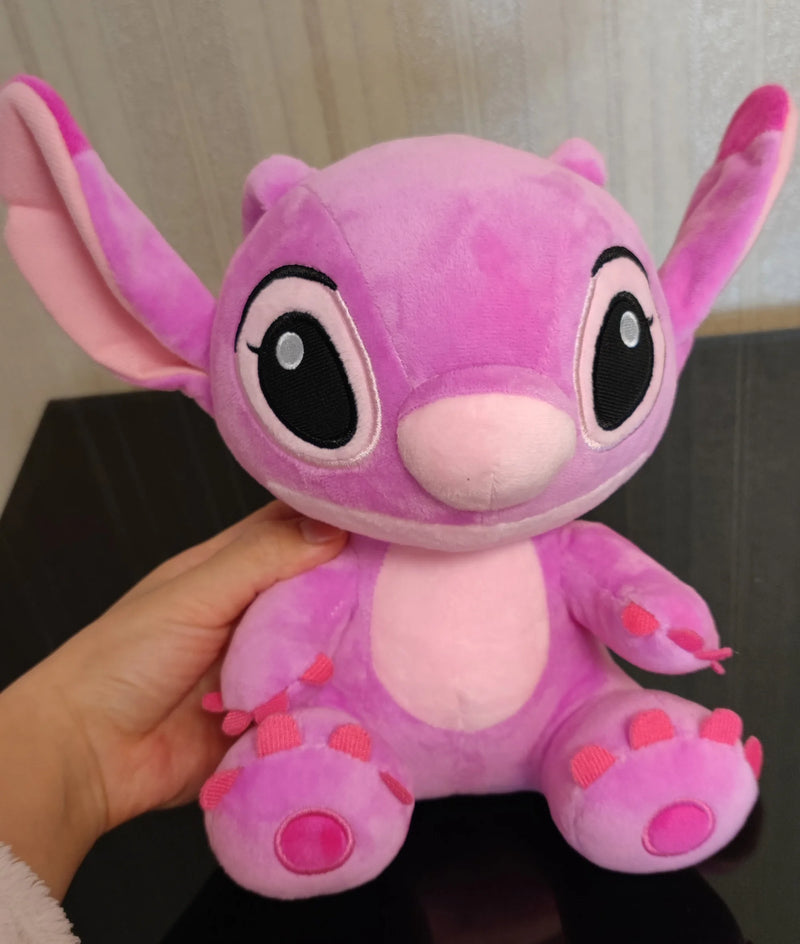 Hot Disney Cartoon Blue Pink Stitch Plush Dolls Anime Toys Lilo and Stitch Stich Plush Stuffed Toys Christmas Gifts for Kids